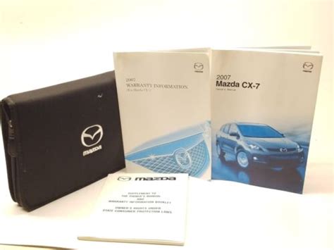 2007 Mazda cx7 owners manual